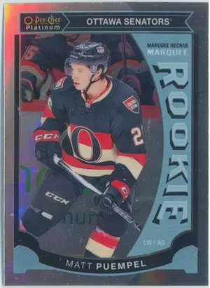 2015-16 O-PEE-CHEE PLATINUM - MATT PUEMPEL #M11 MARQUEE ROOKIE