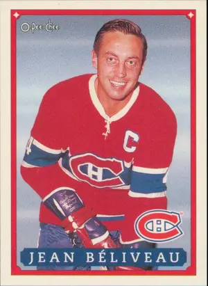 1993 O-PEE-CHEE - JEAN BELIVEAU #14 CANADIENS HOCKEY FEST