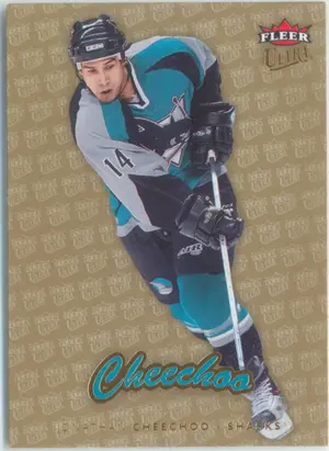 2006-07 FLEER ULTRA - JONATHAN CHEECHOO #164 GOLD MEDALLION