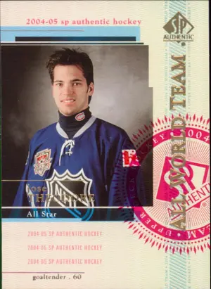 2004-05 SP AUTHENTIC - JOSE THEODORE #121 ALL WORLD TEAM