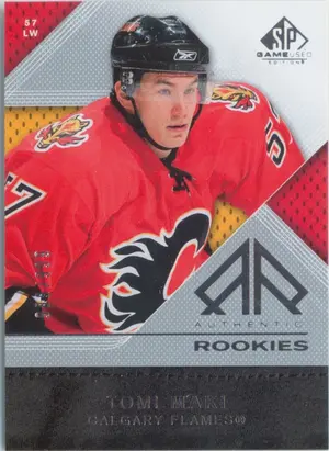 2007-08 SP GAME USED - TOMI MAKI #178 AUTHENTIC ROOKIES 989/999