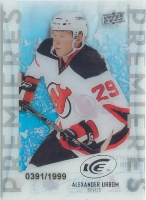 2010-11 ICE - ALEXANDER URBOM #63 PREMIERES 391/1999