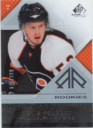 2007-08 SP GAME USED - DENIS TOLPEKO #118 AUTHENTIC ROOKIES 674/999