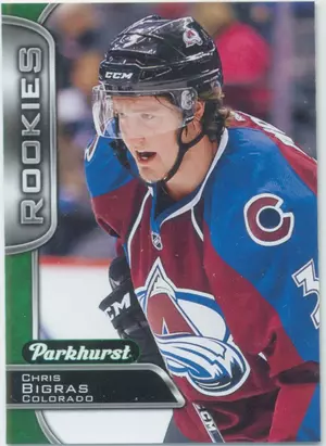 2016-17 PARKHURST - CHRIS BIGRAS #355 ROOKIE