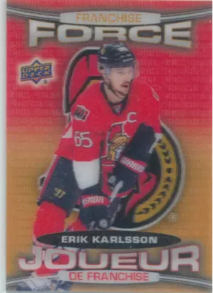 2016-17 TIM HORTONS - ERIK KARLSSON #FF-7 FRANCHISE FORCE