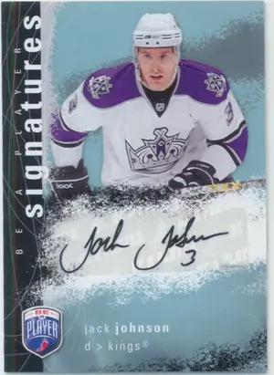2007-08 BE A PLAYER - JACK JOHNSON #S-JJ SIGNATURES