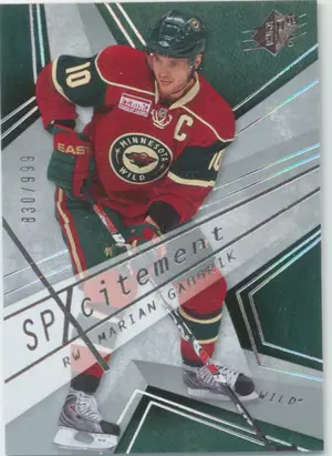 2008-09 SPX - MARIAN GABORIK #X37 SPXCITEMENT 830/999