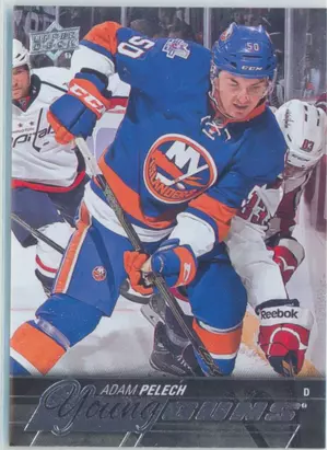 2015-16 UPPER DECK - ADAM PELECH #465 YOUNG GUNS