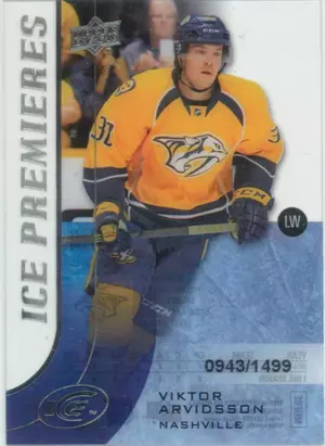 2015-16 ICE - VIKTOR ARVIDSSON #153 PREMIERES 943/1499