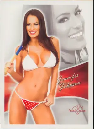 2013 Benchwarmer BubbleGum - Jennifer Johnson #44