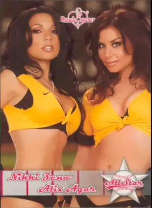 2006 Benchwarmer - Nikki Zeno & Alix Agar AS #70