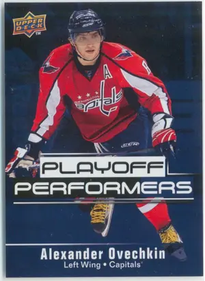 2009-10 UPPER DECK - ALEXANDER OVECHKIN #PP1 PLAYOFF PERFORMERS