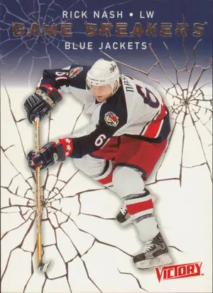 2003-04 VICTORY - RICK NASH #GB17 GAME BREAKERS