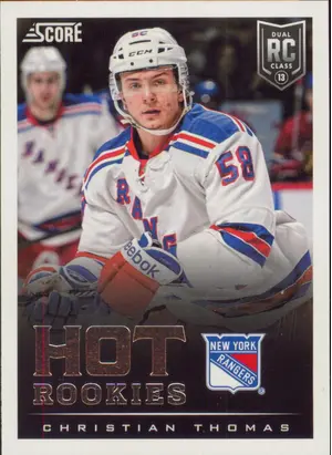 2013-14 SCORE - CHRISTIAN THOMAS #595 HOT ROOKIES