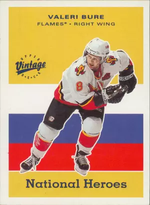 2000-01 VINTAGE - VALERI BURE #NH6 NATIONAL HEROES