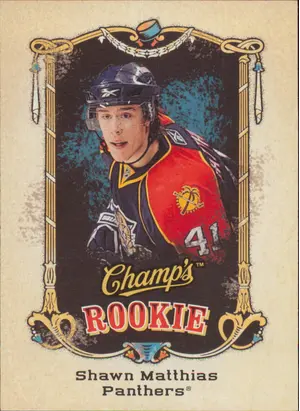 2008-09 CHAMP'S - SHAWN MATTHIAS #125 ROOKIE