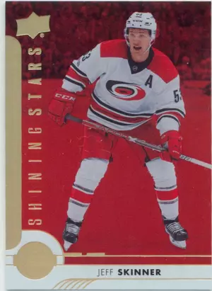 2017-18 UPPER DECK - JEFF SKINNER #SSL-7 SHINING STARS RED