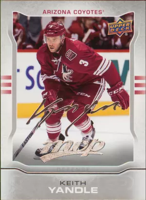 2014-15 MVP - KEITH YANDLE #101 SILVER SCRIPTS