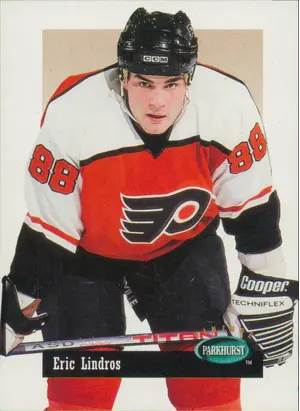 1994-95 PARKHURST - ERIC LINDROS #V69 VINTAGE