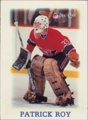 1988-89 O-PEE-CHEE MINI - PATRICK ROY #33