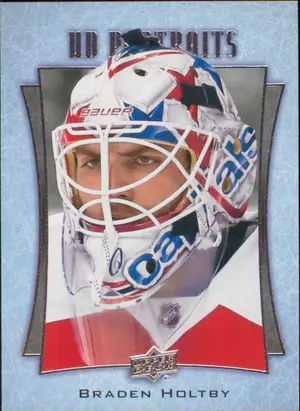 2016-17 UPPER DECK - BRADEN HOLTBY #P-12 UD PORTRAITS