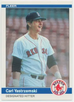 1984 Fleer - Carl Yastrzemski #412