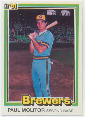 1981 Donruss - Paul Molitor #203