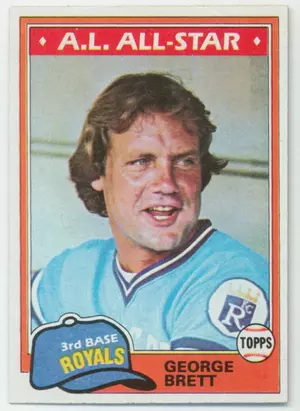 1981 Topps - George Brett All-Star #700