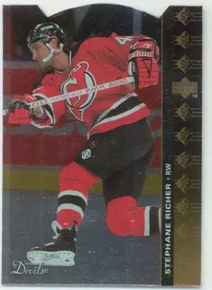 1994-95 UPPER DECK - STEPHANE RICHER #SP-44 DIE CUT