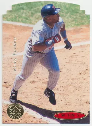 1993 Upper Deck SP Championship Series - Kirby Puckett #170 Die-Cut Parallel