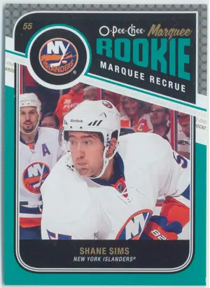 2011-12 O-PEE-CHEE - SHANE SIMS #571 ROOKIE