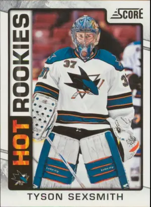 2012-13 SCORE - TYSON SEXSMITH #503 ROOKIE