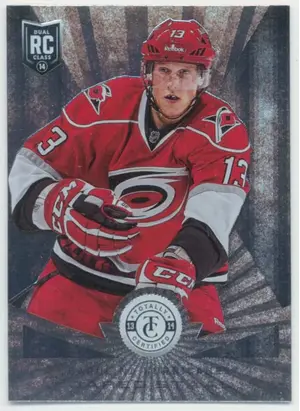 2013-14 TOTALLY CERTIFIED - JARED STAAL #167 ROOKIE
