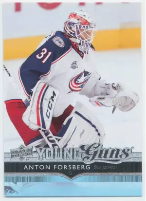 2014-15 UPPER DECK - ANTON FORSBERG #486 YOUNG GUNS