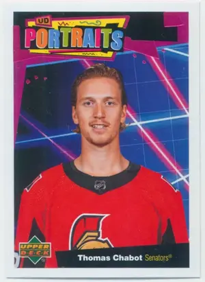 2020-21 UPPER DECK - THOMAS CHABOT #P-6 PORTRAITS