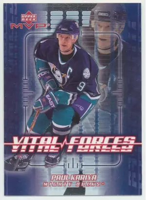 2002-03 MVP - PAUL KARIYA #VF1 VITAL FORCES