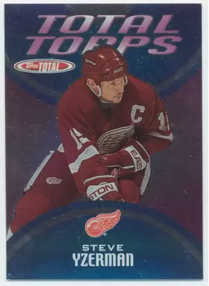 2002-03 TOPPS TOTAL - STEVE YZERMAN #TT11 TOTAL TOPPS