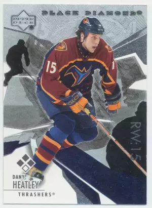 2003-04 BLACK DIAMOND - DANY HEATLEY #138 TRIPLE DIAMOND