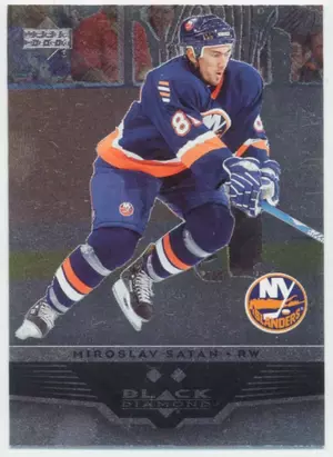 2005-06 BLACK DIAMOND - MIROSLAV SATAN #90 DOUBLE DIAMOND