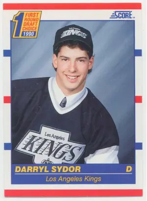 1990-91 SCORE - DARRYL SYDOR #425 RC ERR