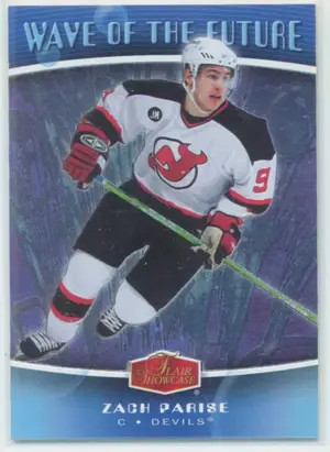2006-07 FLAIR SHOWCASE - ZACH PARISE #WF25 WAVE OF THE FUTURE