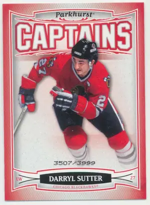 2006-07 PARKHURST - DARRYL SUTTER #171 CAPTAINS 3507/3999