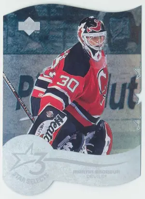 1997-98 UPPER DECK - MARTIN BRODEAU #T10A THREE STAR SELECTS