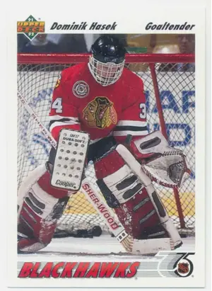1991-92 UPPER DECK - DOMINIK HASEK #335 RC