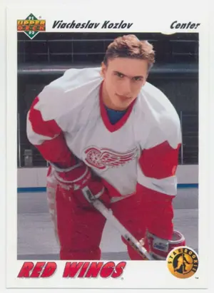 1991-92 UPPER DECK - VIACHESLAV KOZLOV #462 STAR ROOKIE