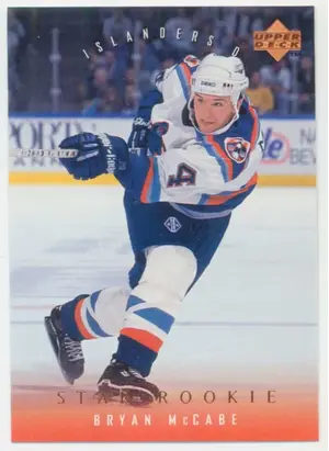 1995-96 UPPER DECK - BRYAN McCABE #496 STAR ROOKIE