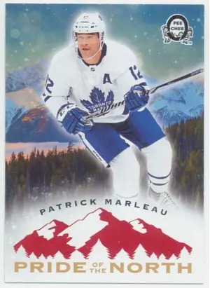 2018-19 O-PEE-CHEE COAST TO COAST - PATRICK MARLEAU #P-4 PRIDE OF THE NORTH