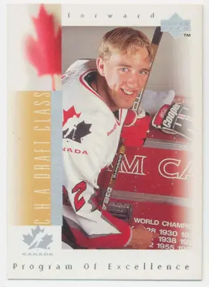 1996-97 UPPER DECK - JASON WARD #388 PROGRAM OF EXCELLENCE RC