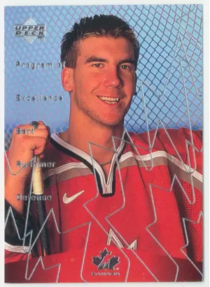 1998-99 UPPER DECK - BART RUSHMER #398 PROGRAM OF EXCELLENCE RC
