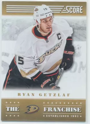 2013-14 SCORE - RYAN GETZLAF #TF-1 THE FRANCHISE
